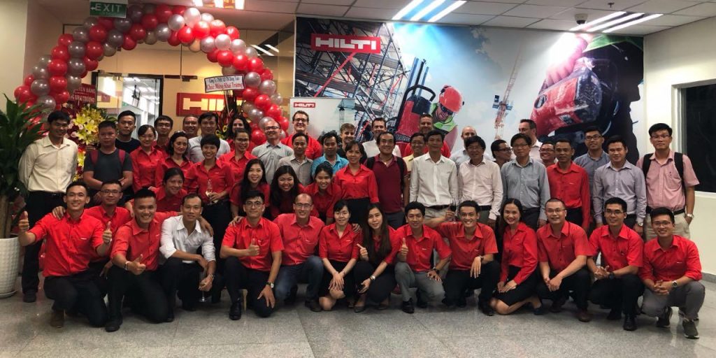 SaigonIC tham gia mừng Hilti Vietnam có trụ sở mới